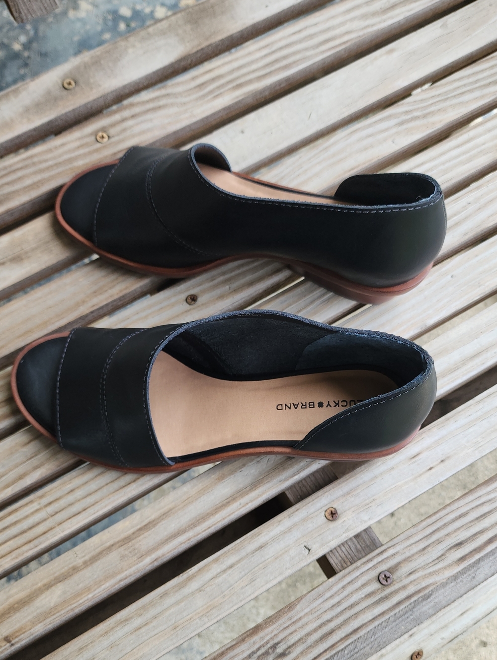 Lucky BRAND Serkie D'Orsay Sandals - Picture 4 of 6
